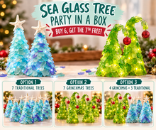 SEA GLASS TREE PARTY IN A BOX SPECIAL!