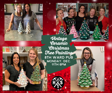 12-11-23 (Monday) Vintage Holiday Ceramic Trees at 8th Ward Pub 6pm (SOLD OUT)