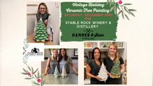 12-23-23 (Saturday) Vintage Holiday Ceramic Trees at Stable Rock Winery & Distillery 1pm