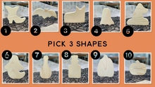 10-01-23 Halloween Shelf Sitter Shapes Resin Pouring Workshop 1pm (Kids 12+ welcome)