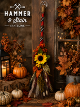10-07-26 Broom Bar: Create Your Own Witchy Broom 5-7pm at Timber Hill Winery
