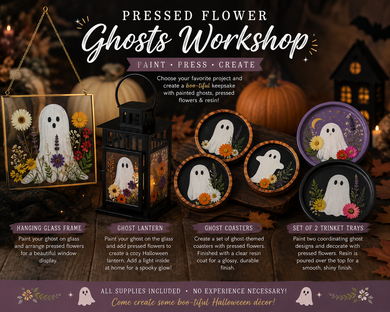09-17-26 Pressed Flower Ghost Art 6pm