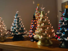 Sarah's Home Paint Party-Vintage Ceramic Trees
