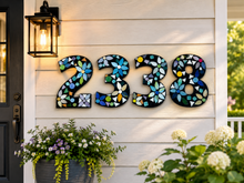 Mosaic House Number Kit for Hampton, Lenzini and Renwick, Inc Private Event