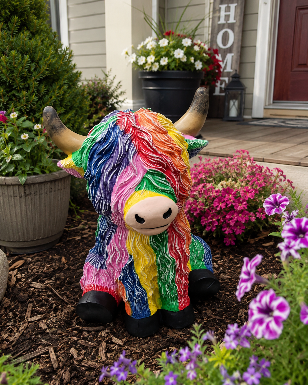 10-08-26 Sitting Hairy Highland Cow Paint Party 6pm