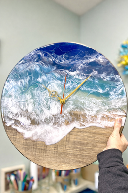 02-18-26 Resin Pour Clocks 6pm