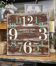 12-15-23 Clocks, Stove Covers, and Cookie Trays Workshop with Minwax 6pm